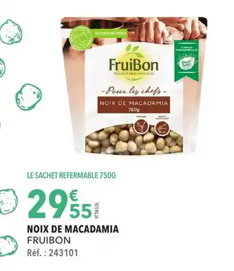 METRO NOIX DE MACADAMIA offre