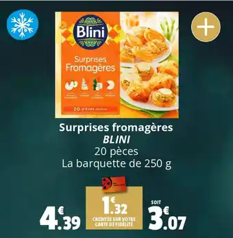 Surprises fromagères BLINI