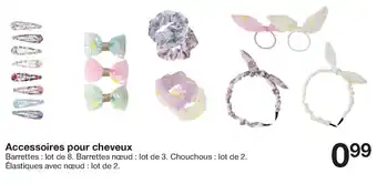 Zeeman Accessoires pour cheveux offre