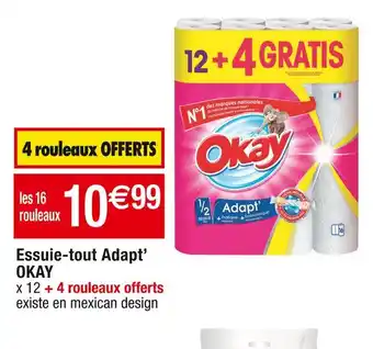 Cora x Carrefour Okay essuie-tout adapt’ offre