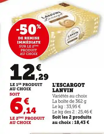Lanvin l'escargot
