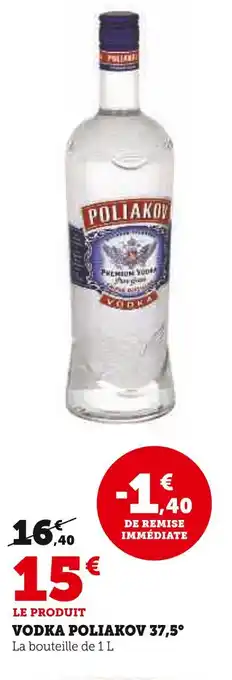 U Express Poliakov vodka offre