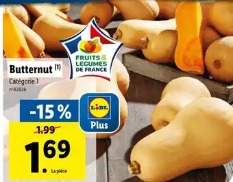 Lidl Butternut offre