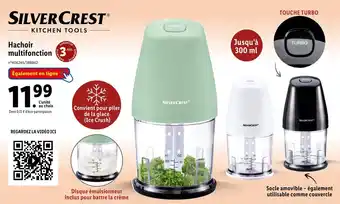 Lidl Silver crest hachoir multifonction offre