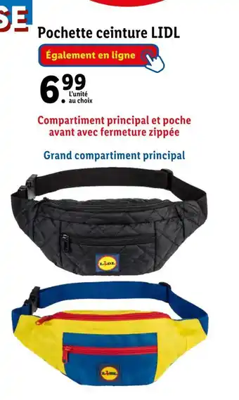 Lidl pochette ceinture