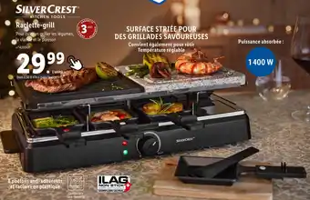 Lidl Silver crest raclette-grill offre