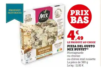 Super U Mix buffet pizza del gusto offre