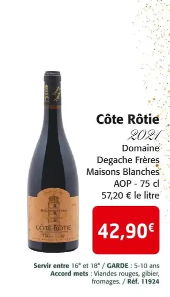 Colruyt Côte rôtie offre