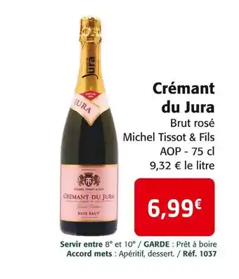 Colruyt Crémant du jura offre