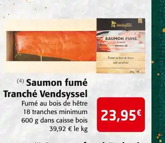 Colruyt Vendsyssel saumon fumé tranché offre