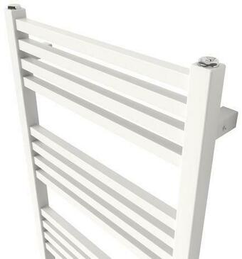 Brico Dépôt Sèche-serviette "Duala" blanc - H. 105 x L. 45 cm offre