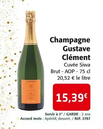 Colruyt Champagne gustave clément offre