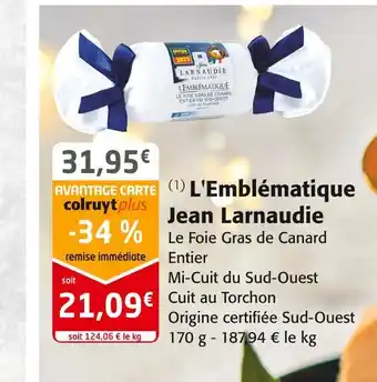 Colruyt Jean larnaudie l'emblématique offre