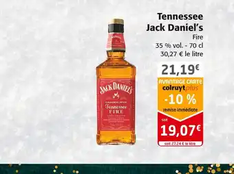 Colruyt Jack daniel’s tennessee jack daniel’s offre