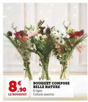 U Express Bouquet compose belle nature offre
