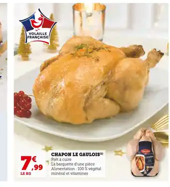 U Express Le gaulois chapon offre