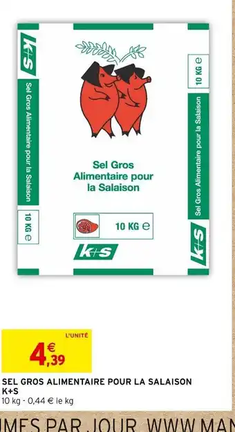 Intermarché SEL GROS ALIMENTAIRE POUR LA SALAISON offre
