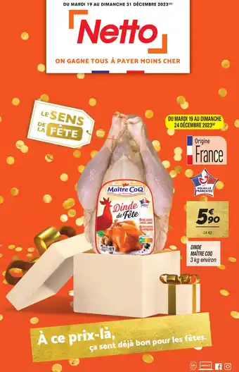 Netto DINDE MAÎTRE COQ offre