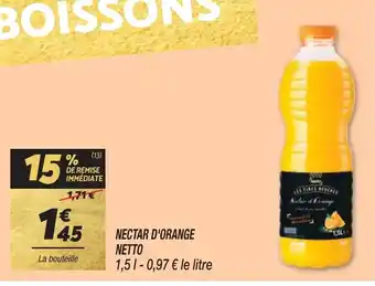 Netto NECTAR D'ORANGE offre