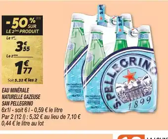 Netto EAU MINÉRALE NATURELLE GAZEUSE offre