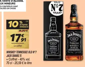 WHISKEY TENNESSEE OLD N°7 JACK DANIEL'S