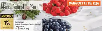 Netto FRUITS ROUGES offre