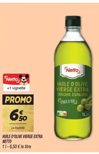 Netto HUILE D'OLIVE VIERGE EXTRA NETTO offre