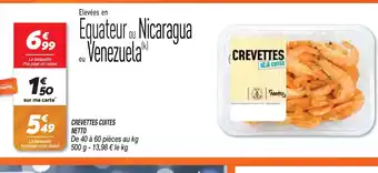 Netto CREVETTES CUITES NETTO offre