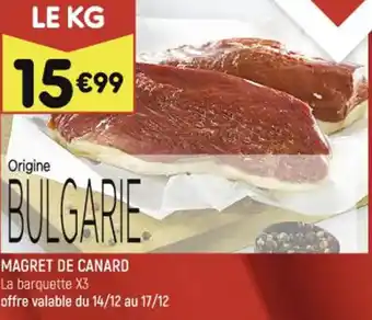 MAGRET DE CANARD