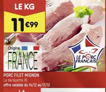 Leader Price PORC FILET MIGNON offre