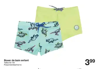 Boxer de bain enfant