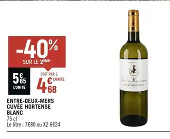 ENTRE-DEUX-MERS CUVÉE HORTENSE