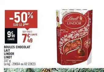 Casino Shop BOULES CHOCOLAT offre