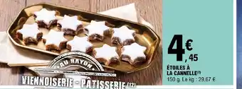 E.Leclerc Express ÉTOILES À LA CANNELLE offre