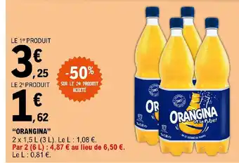 E.Leclerc Express ORANGINA offre