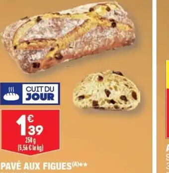 ALDI PAVÉ AUX FIGUES offre