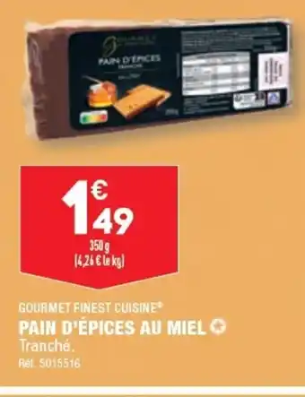 ALDI PAIN D'ÉPICES AU MIEL offre