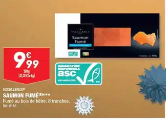 ALDI SAUMON FUMÉ offre