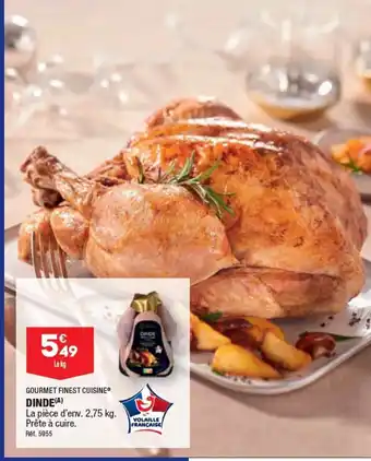 ALDI GOURMET FINEST CUISINEⓇ DINDE(A) offre