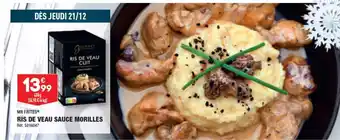 RIS DE VEAU SAUCE MORILLES