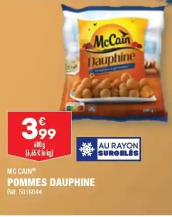 ALDI POMMES DAUPHINE offre