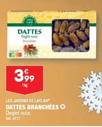 ALDI LES JARDINS DE LAYLAHⓇ DATTES BRANCHÉES offre