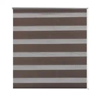Bricorama Store enrouleur tamisant 50 x 100 cm marron - brun offre