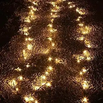 Bricorama 3 * 100 led guirlande lumineuse ip44 etanche 8m jaune chaud lumières féériques pr fête de noël jardin chambre terrasse offre