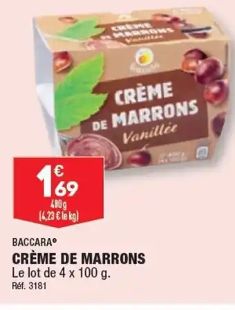 ALDI CRÈME DE MARRONS Vanillée offre