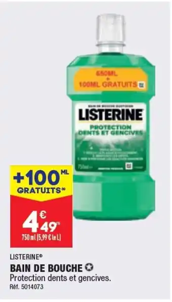 ALDI BAIN DE BOUCHE Pr Réf. 5014073 offre