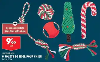 ALDI 6 JOUETS DE NOËL POUR CHIEN offre