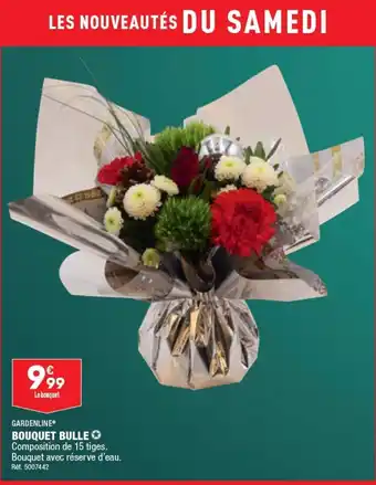 ALDI BOUQUET BULLE offre