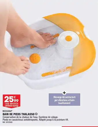 ALDI BAIN DE PIEDS THALASSO offre