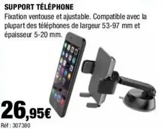 Autobacs SUPPORT TÉLÉPHONE offre